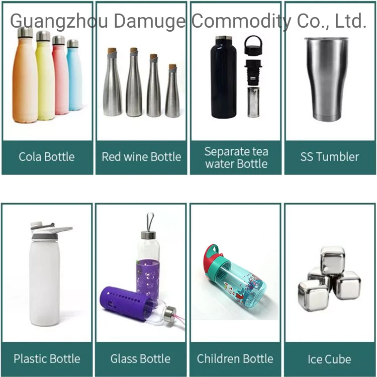 Sublimation Blanks Stainless Steel Bullet Tumbler Water Bottle Vacuum Insulated Cup Thermos Travel Mug Flasks
