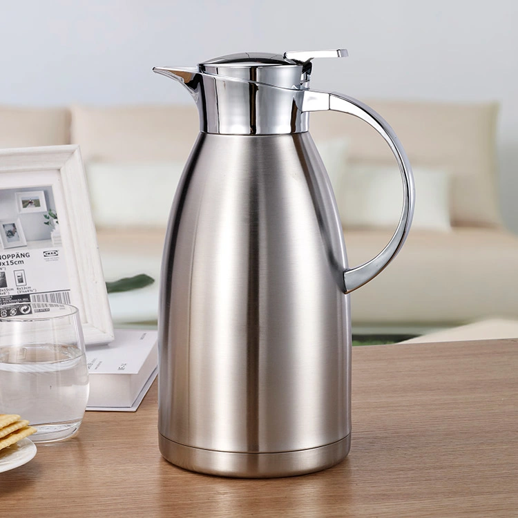 Manufacturer of Thermo Vacuum Coffee Pot Stainless Steel Insulated Water Jugs