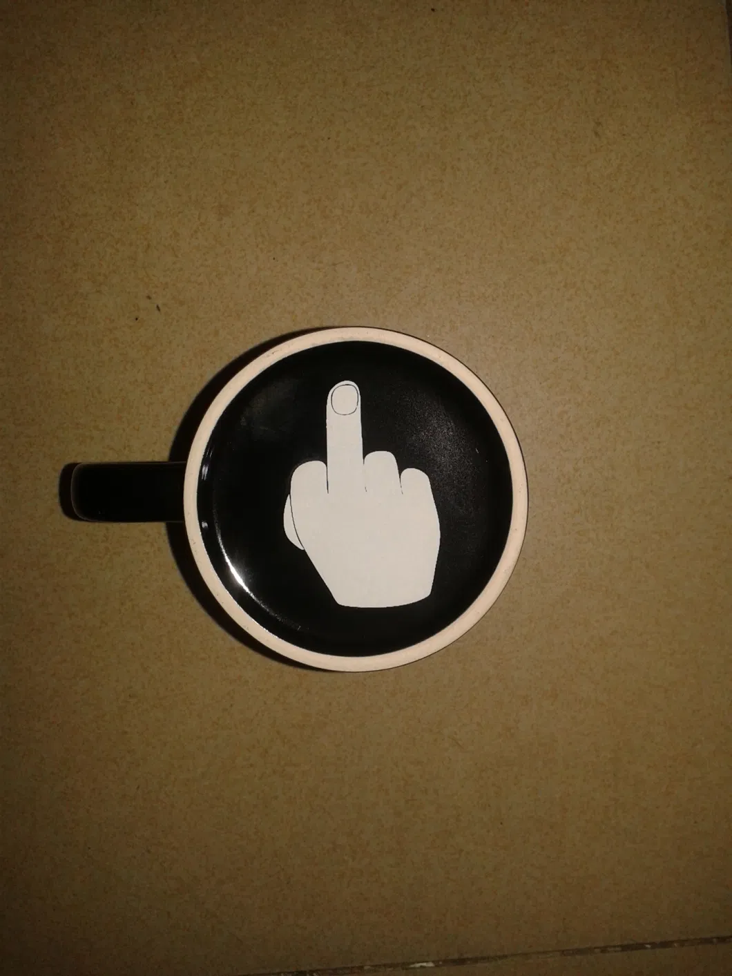 Creative Design Middle Finger Sculpted Coffee Mug