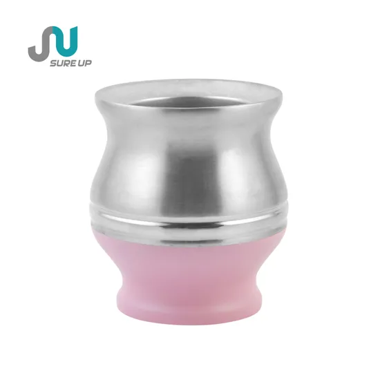 South American Double Wall Stainless Steel Yerba Mate Cup Chimarrao Drink Tea 