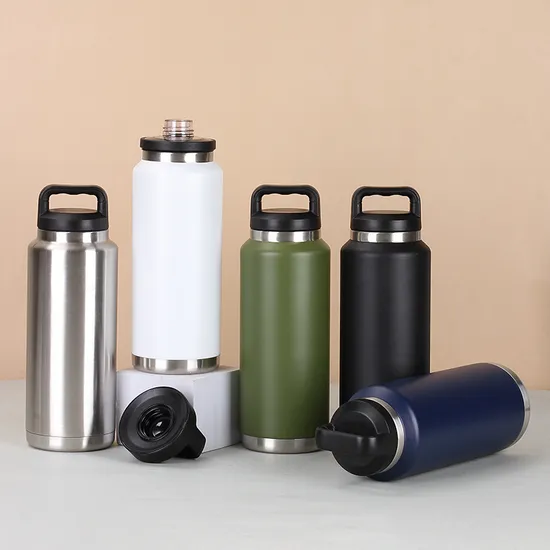 Stainless Steel Double Wall Vacuum Flask Thermos Water Flask with Lid 
