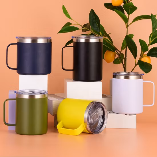 Water Insulated Cheap Double Wall Bulk Creative Custom Metal Stainless Steel Wholesale Mug