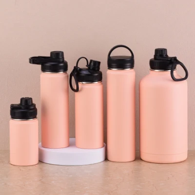 Insulated Water Bottle Reusable Vacuum Stainless Steel BPA Free Sport Water Bottle for Kids School Adults with Custom Logo