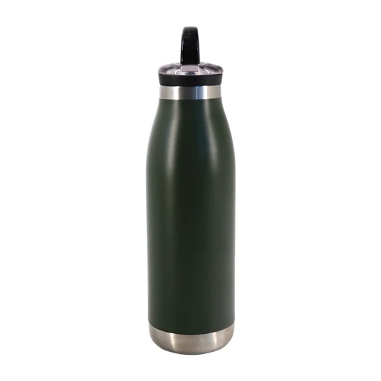 2023 Hot Sale Popular Double Layer Stainless Steel Sports Portable Water Bottle Thermal Insulation Vacuum Water Bottle