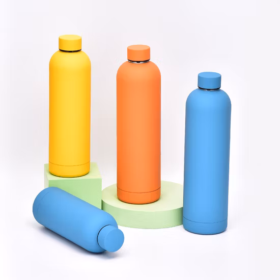 2023 Hot Sale Popular Double Layer Stainless Steel Sports Portable Water Bottle Thermal Insulation Vacuum Water Bottle