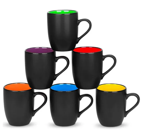 2024 New Product Colorful Ceramic Mug Household with Tea Coffee Cup 