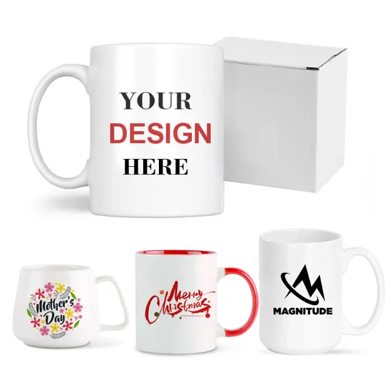 Inside Color Sublimation Ceramic Coffee Cups 