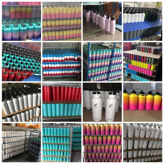 316 Stainless Steel Thermos Large Capacity Portable Sports Travel Gifts Outdoor Kettle Tea Pot Water Bottle Vacuum Flask with Filte Hanging Rope 600 800 1000 Ml 