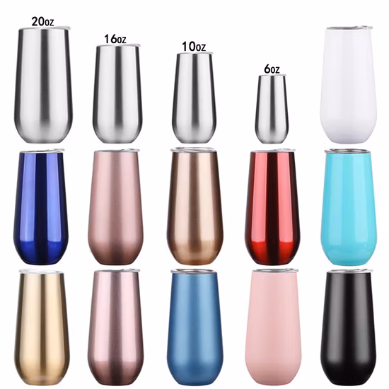 Best Amazon Selling 500ml 17oz Stainless Steel Vacuum Insulated Wine Tumbler Cups Coffee Damuge Thermo Mug with Lid