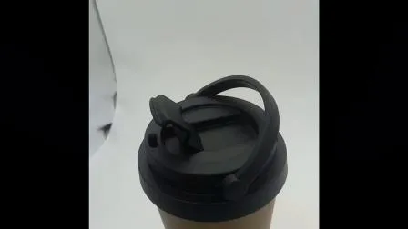 18oz 500 Ml Stainless Steel Thermos Coffee Cups Ice Tumbler Mug with Folding Handle 
