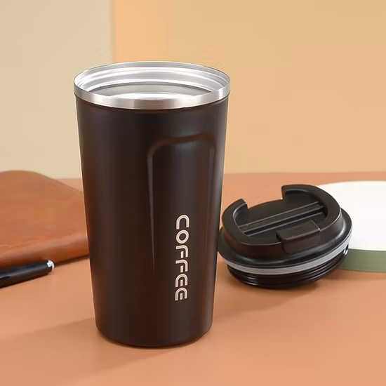 380ml 510ml Double Wall Vacuum Coffee Cup