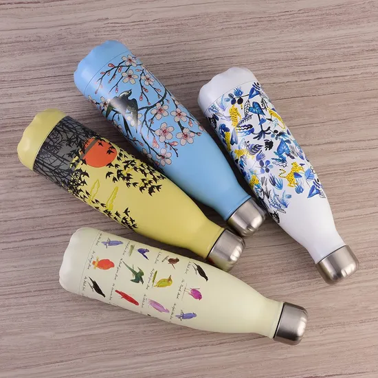 Bicycle Logo Wholesale Thermos School Reusable Children Cute Portable Eco Friendly Kawaii Kids Water Bottles 