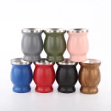 High Quality Yerba Mate Cup Tea Cup Drinking Cup with Straw