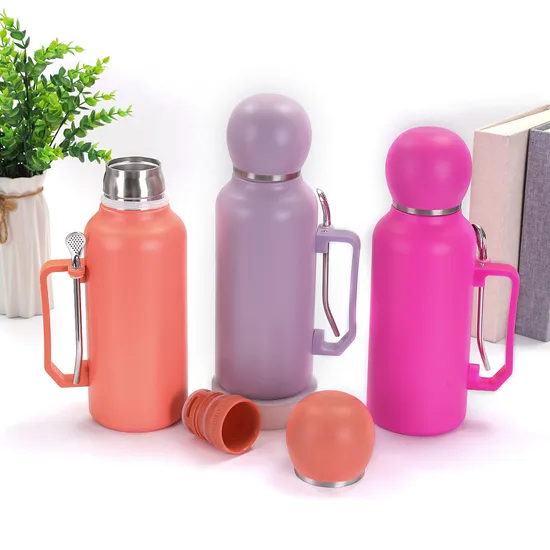 Factory Wholesale Durable Vacuum Insulated Double Wall Stainless Steel Travel Tumbler Water Bottle Sport Thermo Vacuum Flask with Lid 